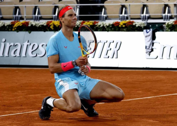 Galería de fotos de la victoria de Rafa Nadal ante Novak Djokovic en Roland Garros. El tenista balear suma su 13º triunfo en París.