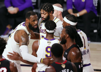 Los jugadores angelinos vencieron a Miami Heat en el sexto partido, colocando la final en 4-2 y consiguiendo el título de campeones para alegría de sus aficionados.