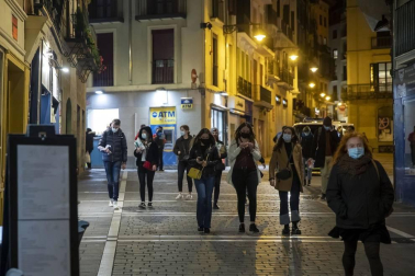 El cierre reduce la afluencia del 'juevintxo'
