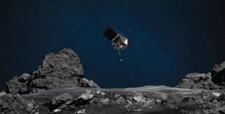 Una sonda de la NASA recoge muestras por primera vez de un asteroide