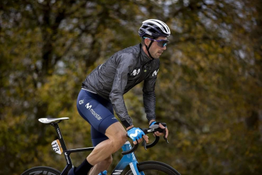 Imágenes de la salida desde Pamplona y del desarrollo de la segunda etapa entre Pamplona y Lekunberri.