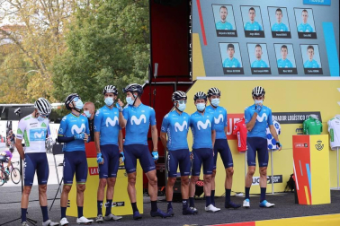 Imágenes de la salida desde Pamplona y del desarrollo de la segunda etapa entre Pamplona y Lekunberri.