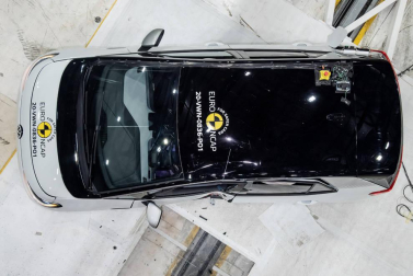 Fotos de la colisión del Volkswagen ID.3 en los test EuroNCAP.