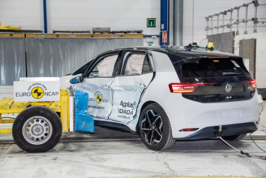 Fotos de la colisión del Volkswagen ID.3 en los test EuroNCAP.