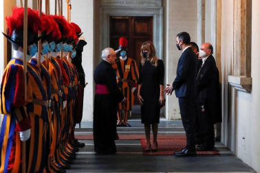 La reunión ha durado cerca de 35 minutos