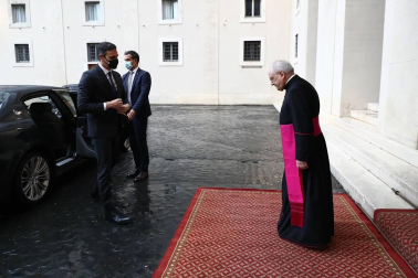 La reunión ha durado cerca de 35 minutos