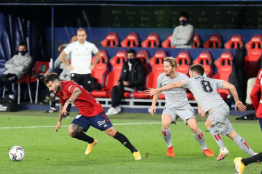 Galería de fotos del partido entre Osasuna y Athletic, que ha terminado con victoria rojilla por 1-0 el día de la celebración del centenario del club.
