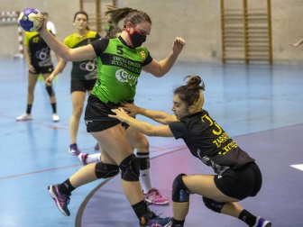 Emocionante choque entre los conjuntos de Villava y Barañáin que se saldó con triunfo de las de casa por un ajustado 26-25.