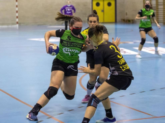 Emocionante choque entre los conjuntos de Villava y Barañáin que se saldó con triunfo de las de casa por un ajustado 26-25.