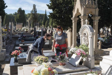 Los tudelanos escalonaron sus visitas durante toda la semana y eso evitó aglomeraciones este domingo
