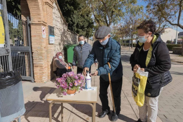Los tudelanos escalonaron sus visitas durante toda la semana y eso evitó aglomeraciones este domingo