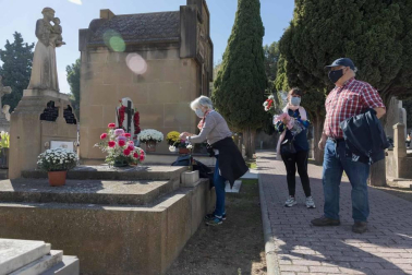 Los tudelanos escalonaron sus visitas durante toda la semana y eso evitó aglomeraciones este domingo