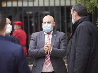El presidente del Gobierno, Pedro Sánchez, acudió a Pamplona este viernes 13 de noviembre para reunirse con María Chivite y presentar el plan 'España Puede'.