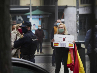 El presidente del Gobierno, Pedro Sánchez, acudió a Pamplona este viernes 13 de noviembre para reunirse con María Chivite y presentar el plan 'España Puede'.