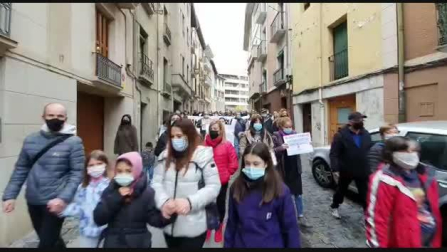 Vídeo de la manifestación del sector hostelero en Estella
