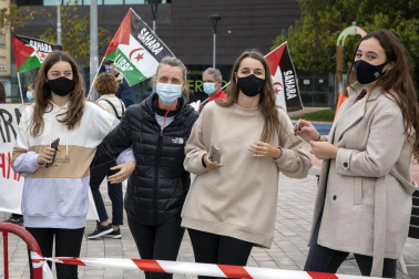 Decenas de corredores en las maratones solidarias A los Cuatro Vientos en Berriozar