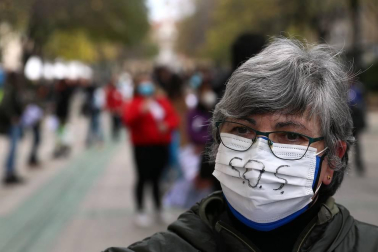 Una manifestación reclama en Pamplona un "rescate inmediato y real" para la hostelería