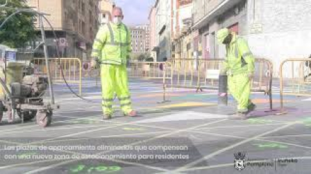 Reurbanización en las calles Manuel de Falla y Río Urrobi