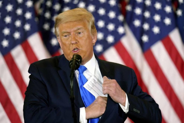 Trump reconoce en un tuit que Biden ganó pero lo achaca sin pruebas a fraude