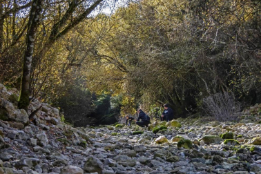 El recurso a los espacios naturales como vía de escape en el año del coronavirus ha llevado a abarrotar algunos puntos de Navarra