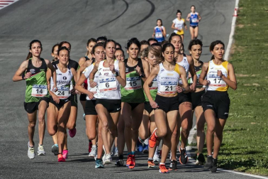 Iker Diges y Alicia Carrera se han proclamado campeones navarros de la distancia de 5 kilómetros en una carrera que ha acogido el Circuito de Los Arcos y que ha sido la primera prueba celebrada en Navarra tras la irrupción de la covid-19.