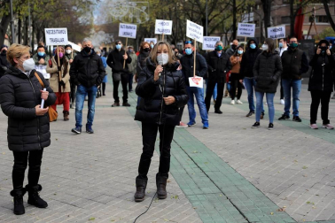 La hostelería navarra vuelve a la calle para exigir su apertura