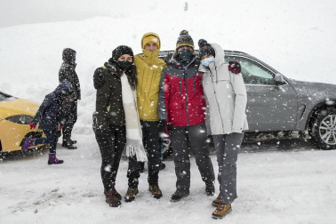 Fotos de Burguete, Roncesvalles y Espinal nevados tras la copiosa nevada