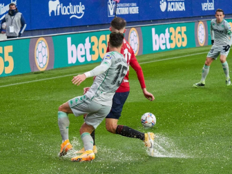 Galería de fotos del partido entre Osasuna y Betis, que ha finalizado con derrota rojilla por 0-2