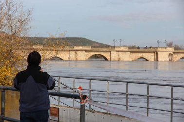 Sigue la vigilancia en los ríos de Navarra a la espera de nuevas crecidas