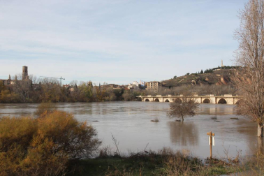 Sigue la vigilancia en los ríos de Navarra a la espera de nuevas crecidas