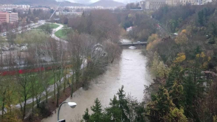 Sigue la vigilancia en los ríos de Navarra a la espera de nuevas crecidas