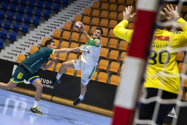 Helvetia Anaitasuna ha ganado 30-25 a Viveros Herol Nava, su cuarta victoria consecutiva que le coloca en sexta posición de la Liga Sacyr Asobal.
