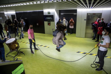 El Conservatorio Superior de Música de Navarra acogió un encuentro a favor del humor y contra el 'establishment' musical