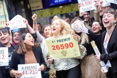 Lluvia de millones en toda España con el sorteo de la Lotería de Navidad 2019.