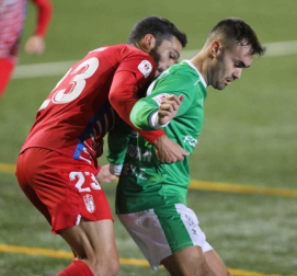 Imágenes del partido de primera ronda de la Copa del Rey disputado entre la A.D. San Juan y el Granada.