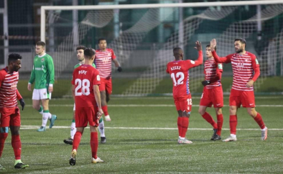 Imágenes del partido de primera ronda de la Copa del Rey disputado entre la A.D. San Juan y el Granada.