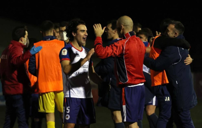 Imágenes del partido de primera ronda de la Copa del Rey disputado entre la Mutilvera y el Racing de Santander en Mutilva.