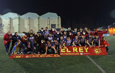 Imágenes del partido de primera ronda de la Copa del Rey disputado entre la Mutilvera y el Racing de Santander en Mutilva.