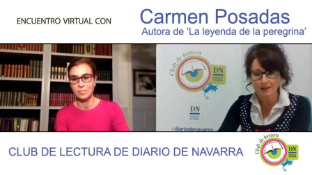 Encuentro virtual del Club de Lectura de Diario de Navarra con la escritora Carmen Posadas