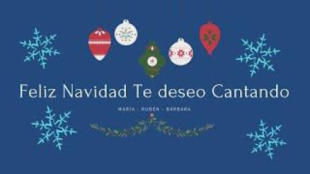 Vídeo | Tres falcesinos felicitan la navidad con 'Feliz Navidad te deseo cantando'