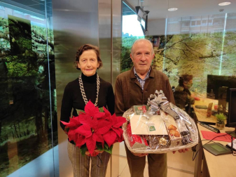 Caja Rural ha homenajeado a un centenar de matrimonios navarros por sus bodas de oro
