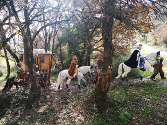 Melchor, Gaspar y Baltasar han sido vistos en unas montañas cercanas a la frontera con Navarra.