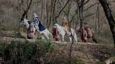Melchor, Gaspar y Baltasar han sido vistos en unas montañas cercanas a la frontera con Navarra.
