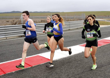 El Circuito de Navarra ha sido el escenario del Campeonato Navarro de 10 Kilómetros y la 'SanSilRace 2020' popular como broche a este atípico año