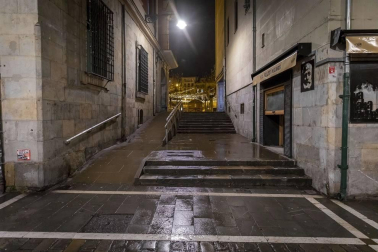 2020 se despide en Pamplona con las calles vacías