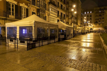 2020 se despide en Pamplona con las calles vacías