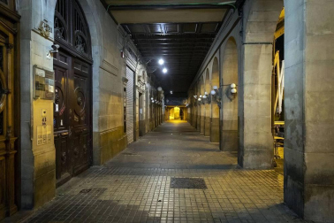2020 se despide en Pamplona con las calles vacías