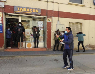 El estanco Serra vendió 140 décimos del 03436 que dejó 10,5 millones de euros en la localidad