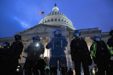 Imágenes del asalto al Capitolio de Estados Unidos.