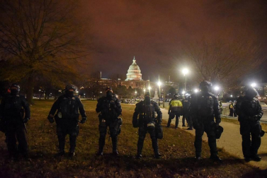 Imágenes del asalto al Capitolio de Estados Unidos.